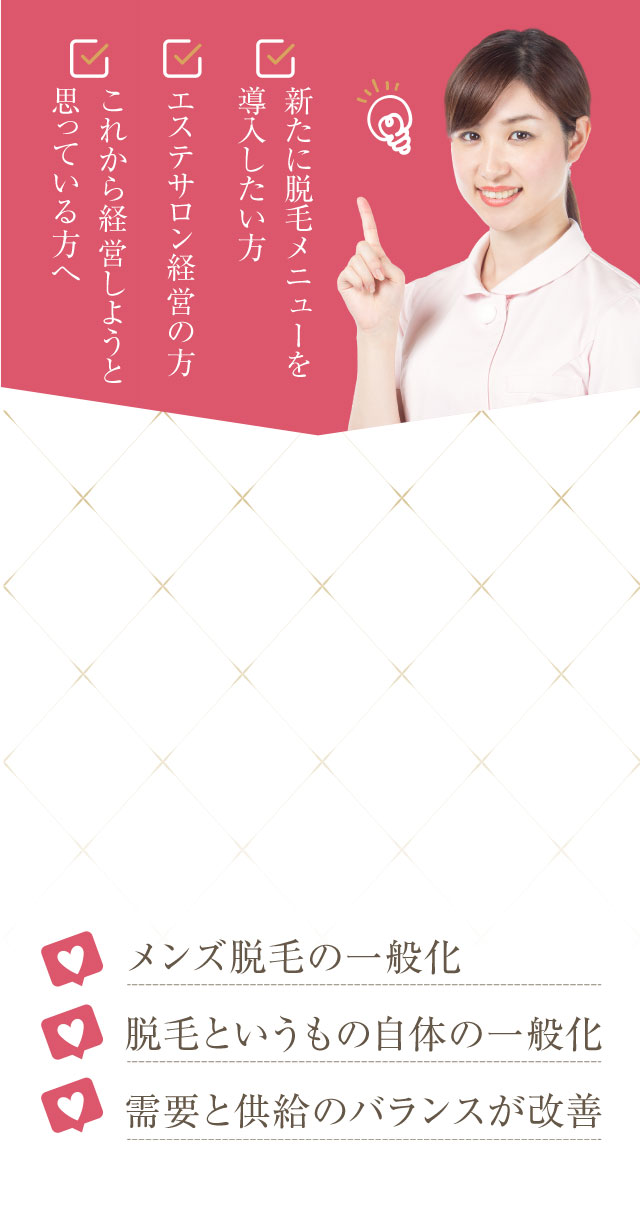 エステサロンを経営の方