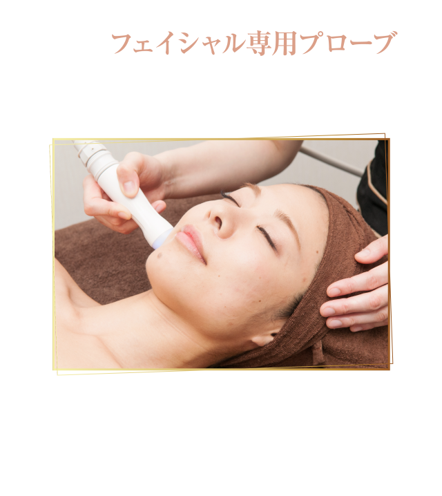 フェイシャル専用プローブ