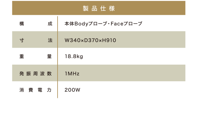slim move plus製品仕様